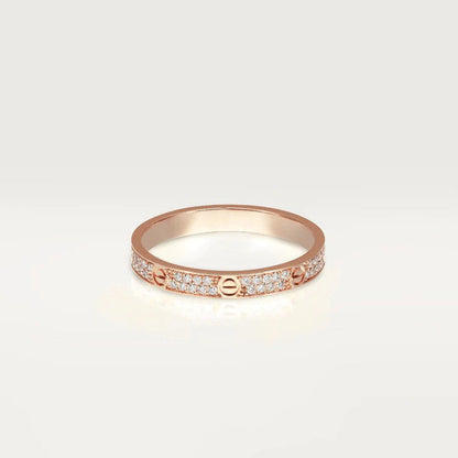 [Lunabriance]LOVE RING 2.65MM DIAMOND